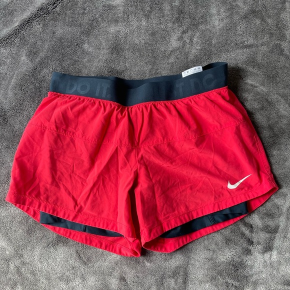 Nike Pants - Nike running shorts, pink!